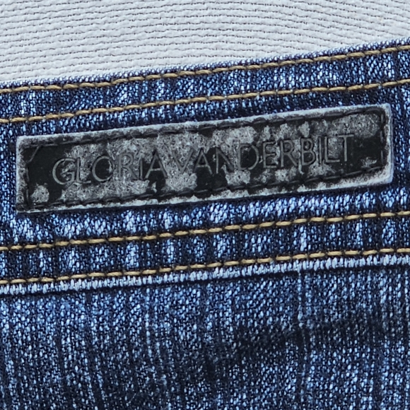 Gloria Vanderbilt Indigo Straight Leg Jeans - Picture 5 of 5